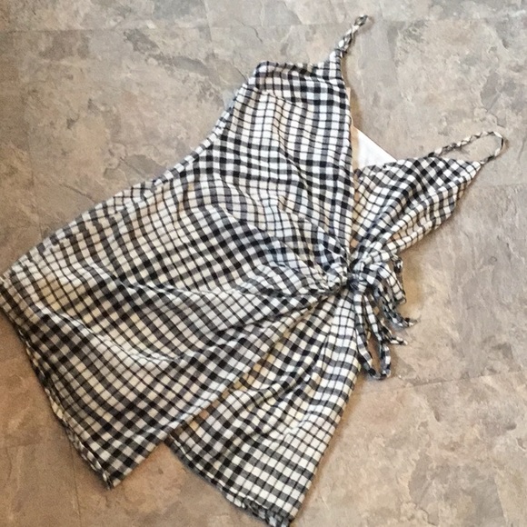 Free people Nodia checkered wrap dress - Picture 2 of 6